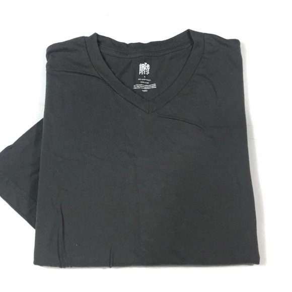 TS56 Free Press Plain Tee V Neck Club Shirt S - Picture 1 of 4